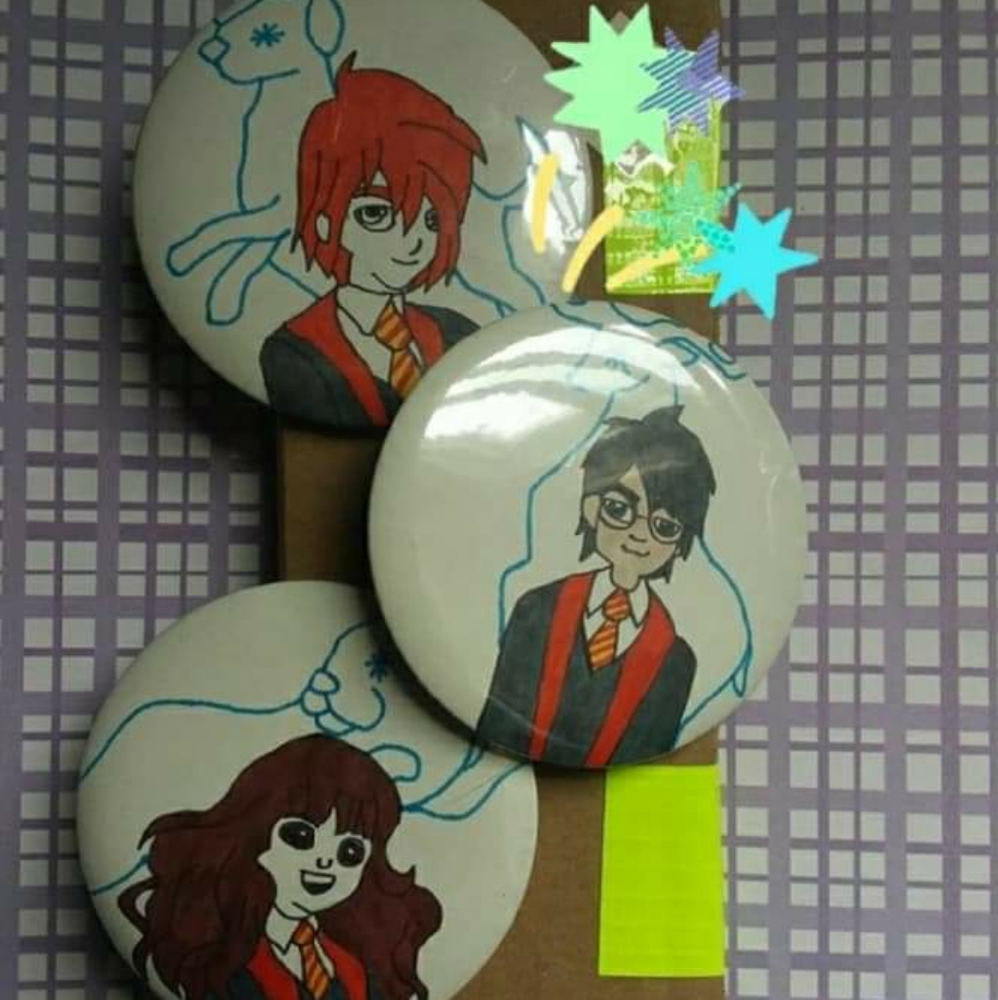 Harry Potter Badge Set